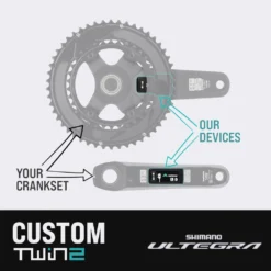Twin2 Shimano Ultegra Custom Power Meter Installation