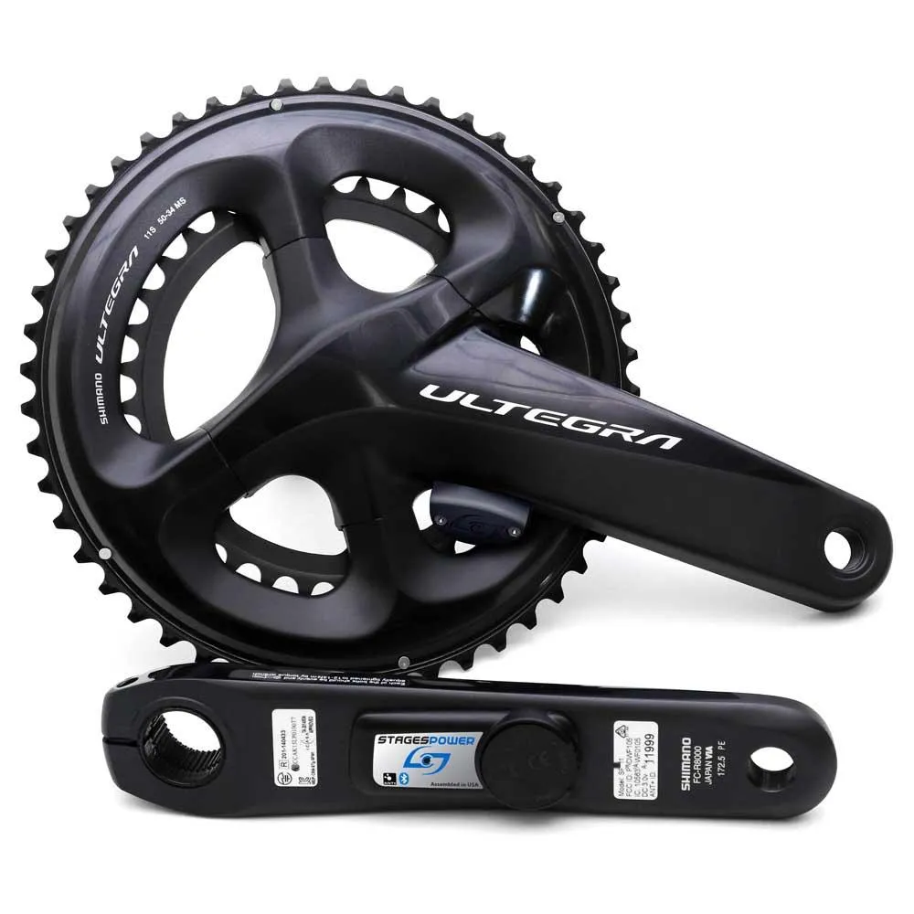 Stages Cycling Shimano Ultegra R8000 Crankset Power Meter 1 Stages Cycling Shimano Ultegra R8000 Crankset Power Meter